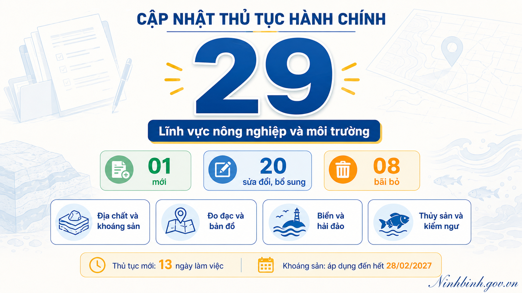 Dubai Palace: công bố 29 TTHC mới, sửa đổi, bãi bỏ thuộc 【NHẬN CODE 88K】 Nông nghiệp và Môi trường