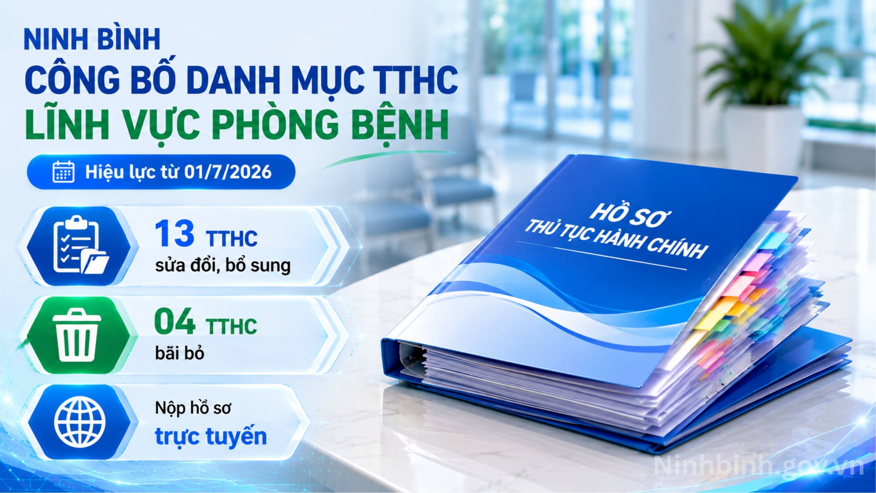 Danh mục thủ tục hành chính sửa đổi, bổ sung, bãi bỏ lĩnh vực Phòng bệnh thuộc thẩm quyền 【NHẬN CODE 88K】 Y tế