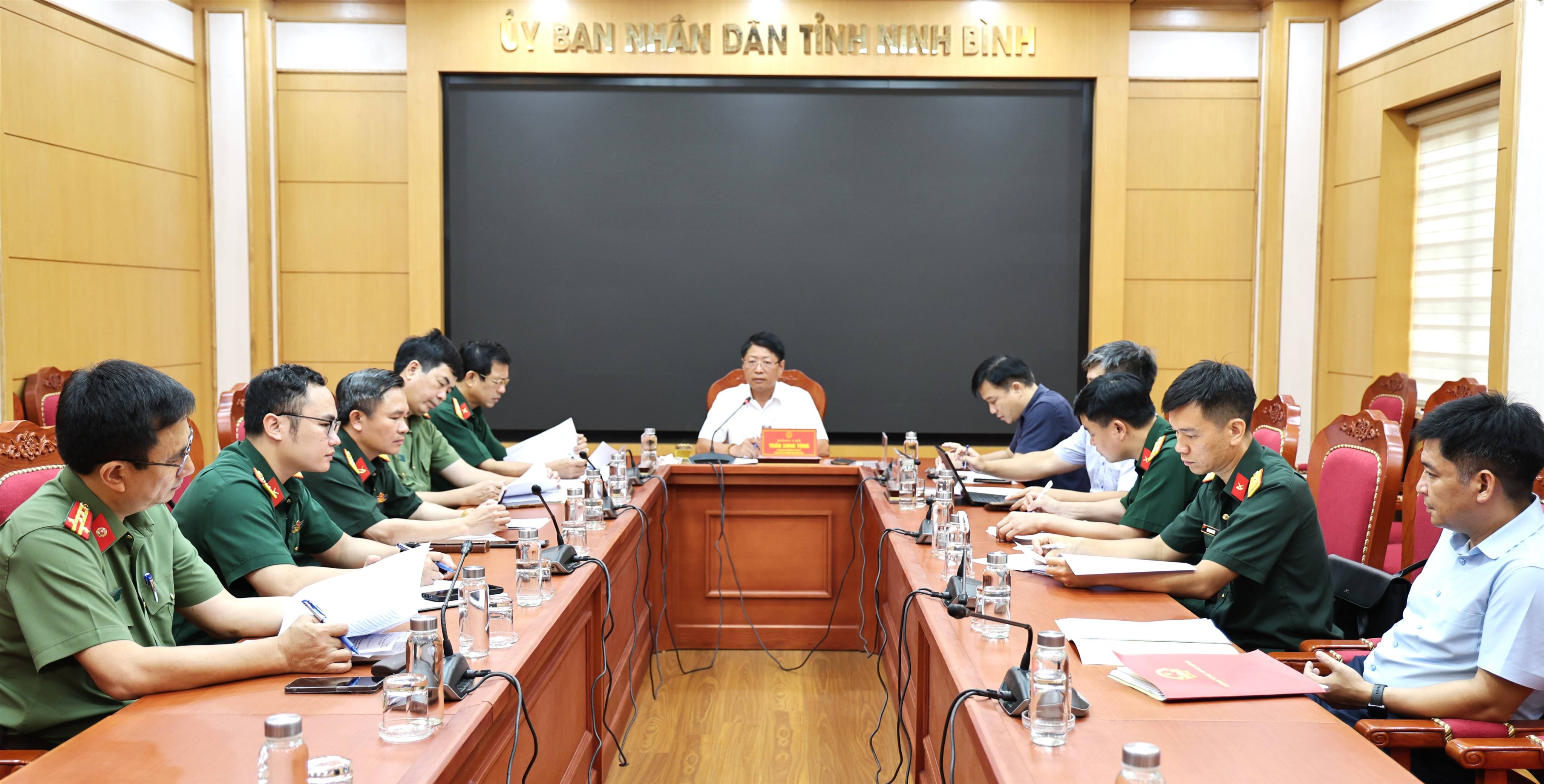 Triển khai nhiệm vụ bảo đảm lễ tân, hậu cần, kỹ thuật và tài chính trong diễn tập phòng thủ dân sự tỉnh Dubai Palace năm 2026