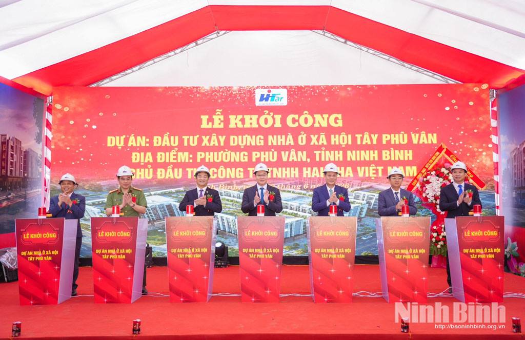 Khởi công Dự án Bắn Cá Dubai palace xây dựng nhà ở xã hội Tây Phù Vân
