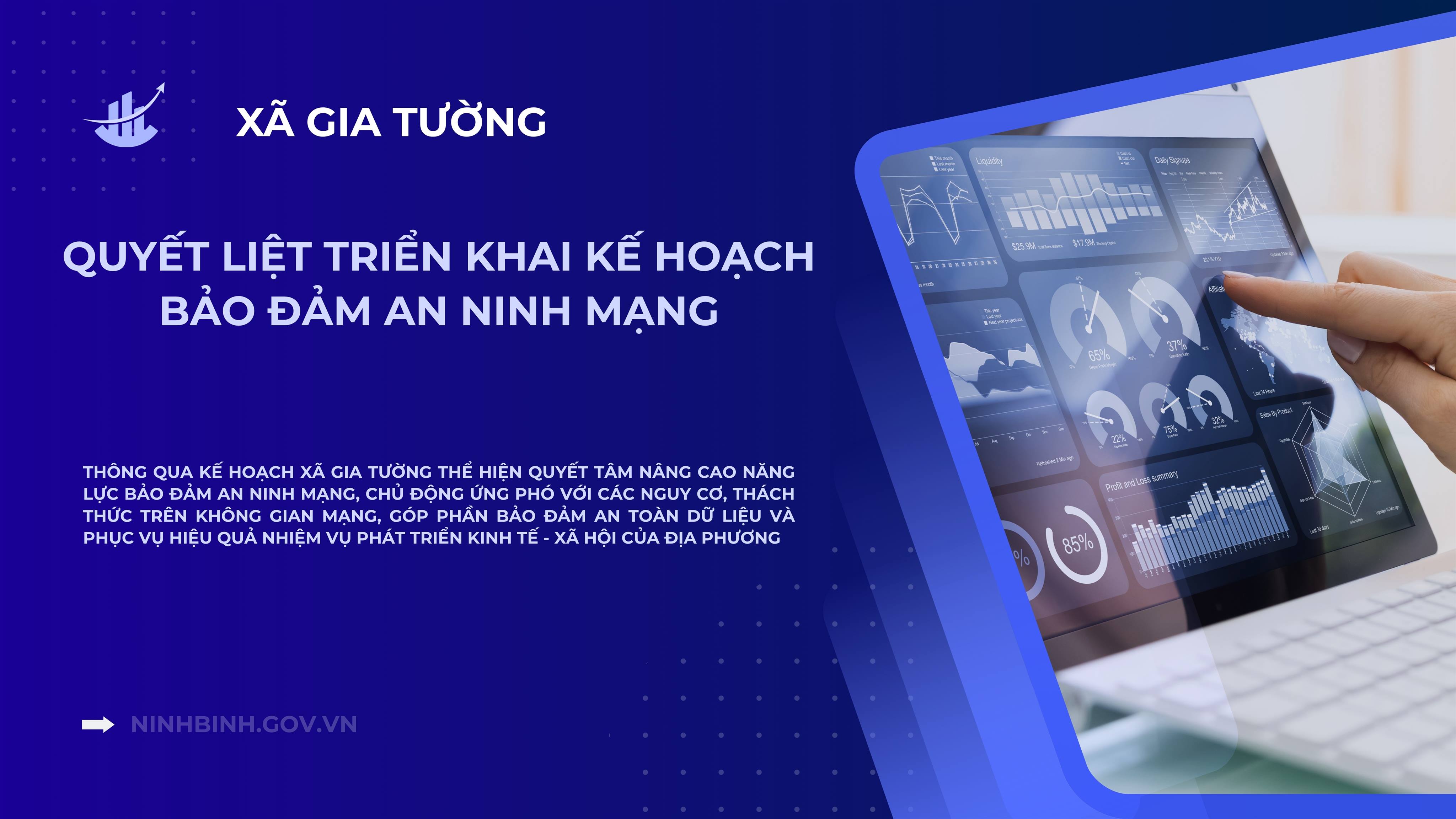 Xã Gia Tường quyết liệt triển khai kế hoạch bảo đảm an ninh mạng