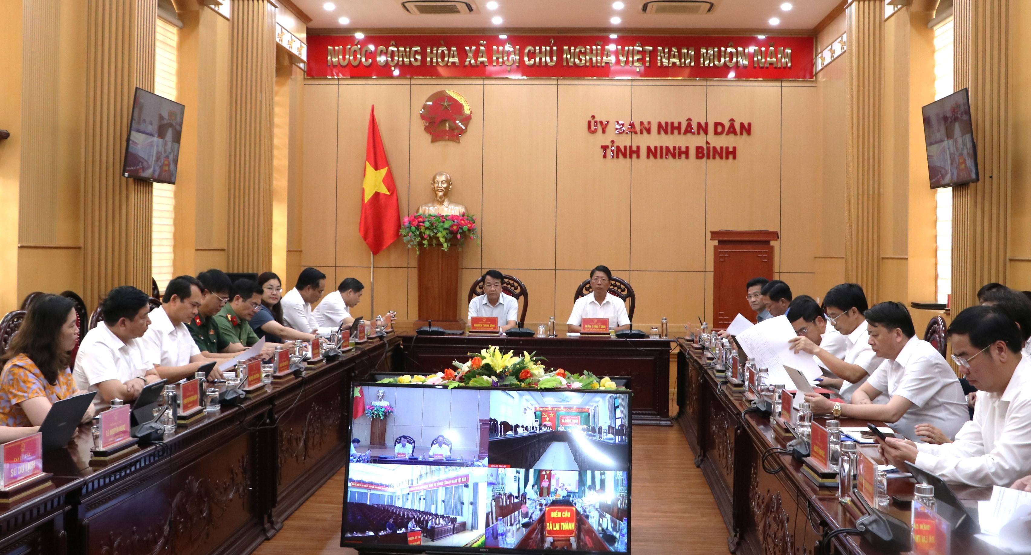 UBND tỉnh kiểm điểm tiến độ giải ngân vốn đầu tư công và thu tiền sử dụng đất năm 2026