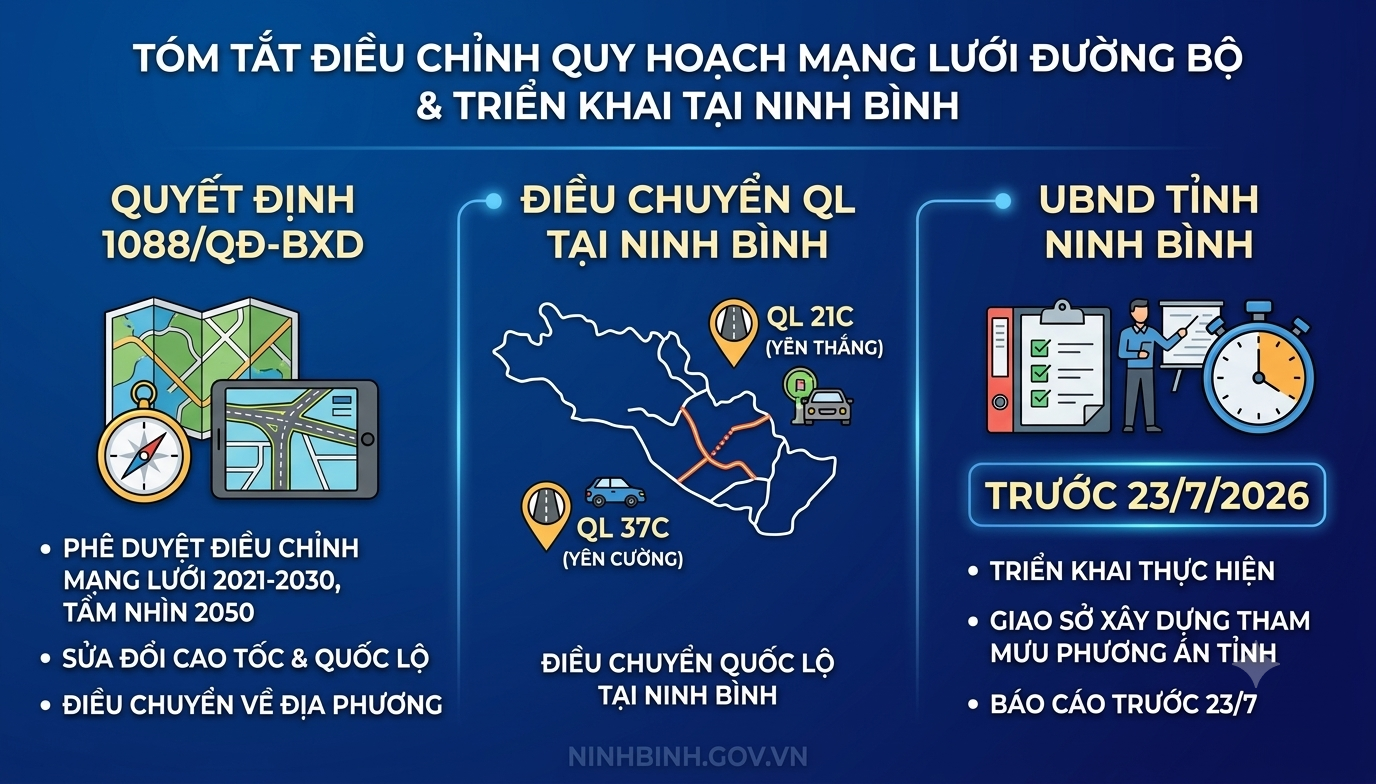 Dubai Palace triển khai thực hiện Quy hoạch mạng lưới đường bộ thời kỳ 2021–2030, tầm nhìn đến năm 2050