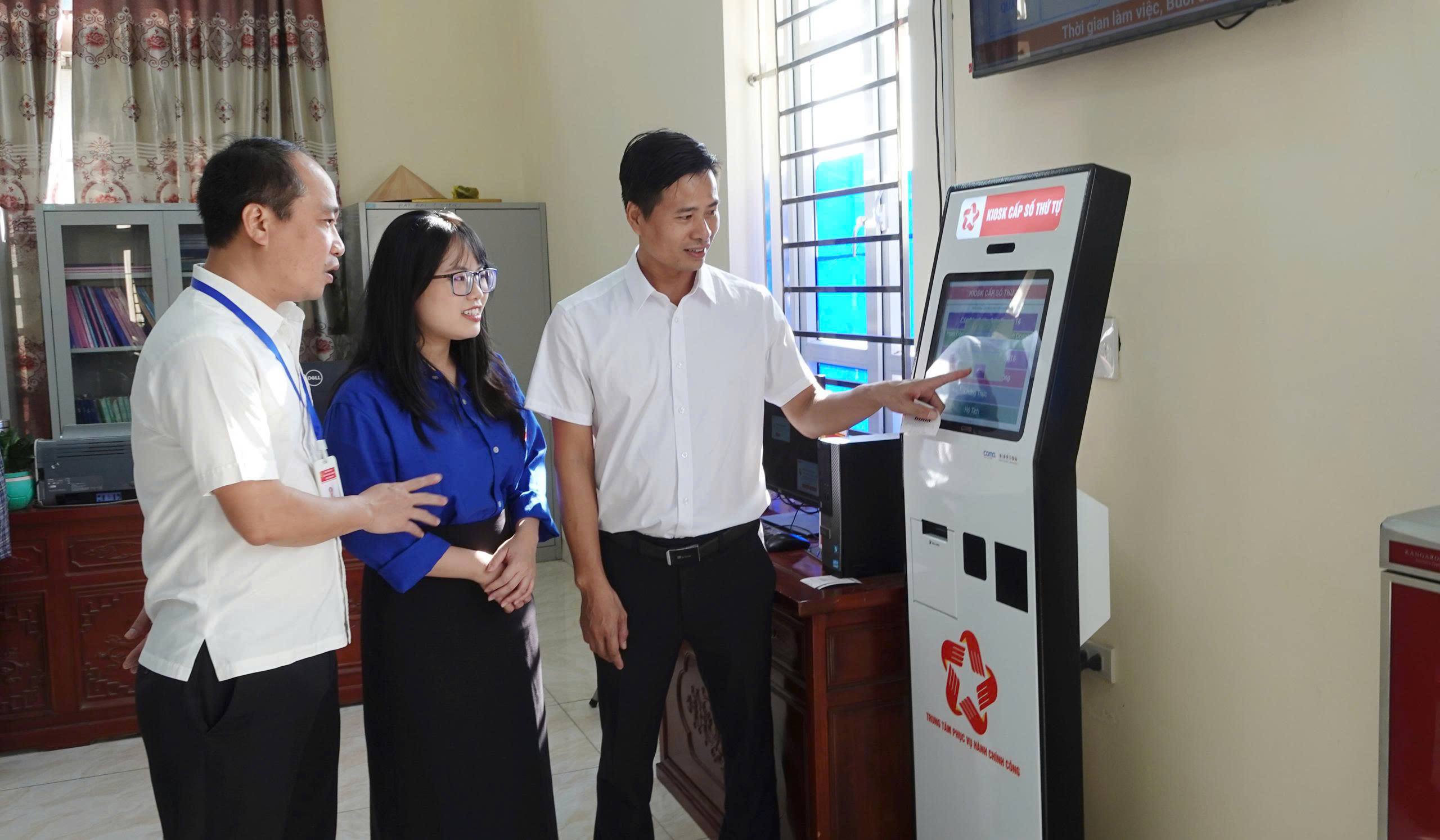 Xã Yên Mô phấn đấu thực hiện số hóa kết quả giải quyết thủ tục hành chính đạt tối thiểu 80%