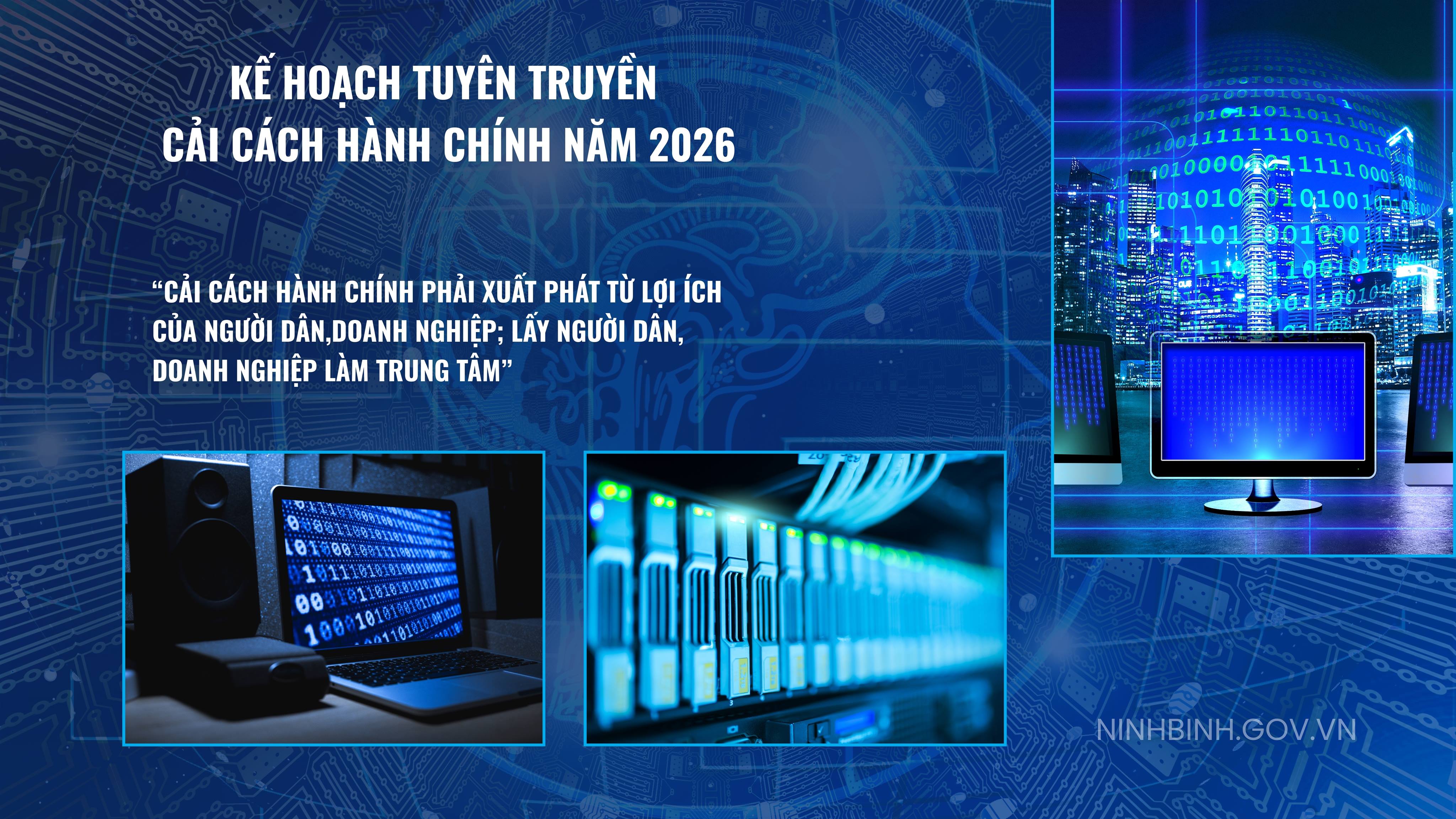 Kế hoạch tuyên truyền cải cách hành chính năm 2026