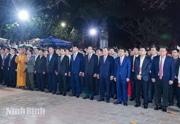 TỔ CHỨC TRANG TRỌNG LỄ KHAI ẤN ĐỀN TRẦN XUÂN BÍNH NGỌ 2026