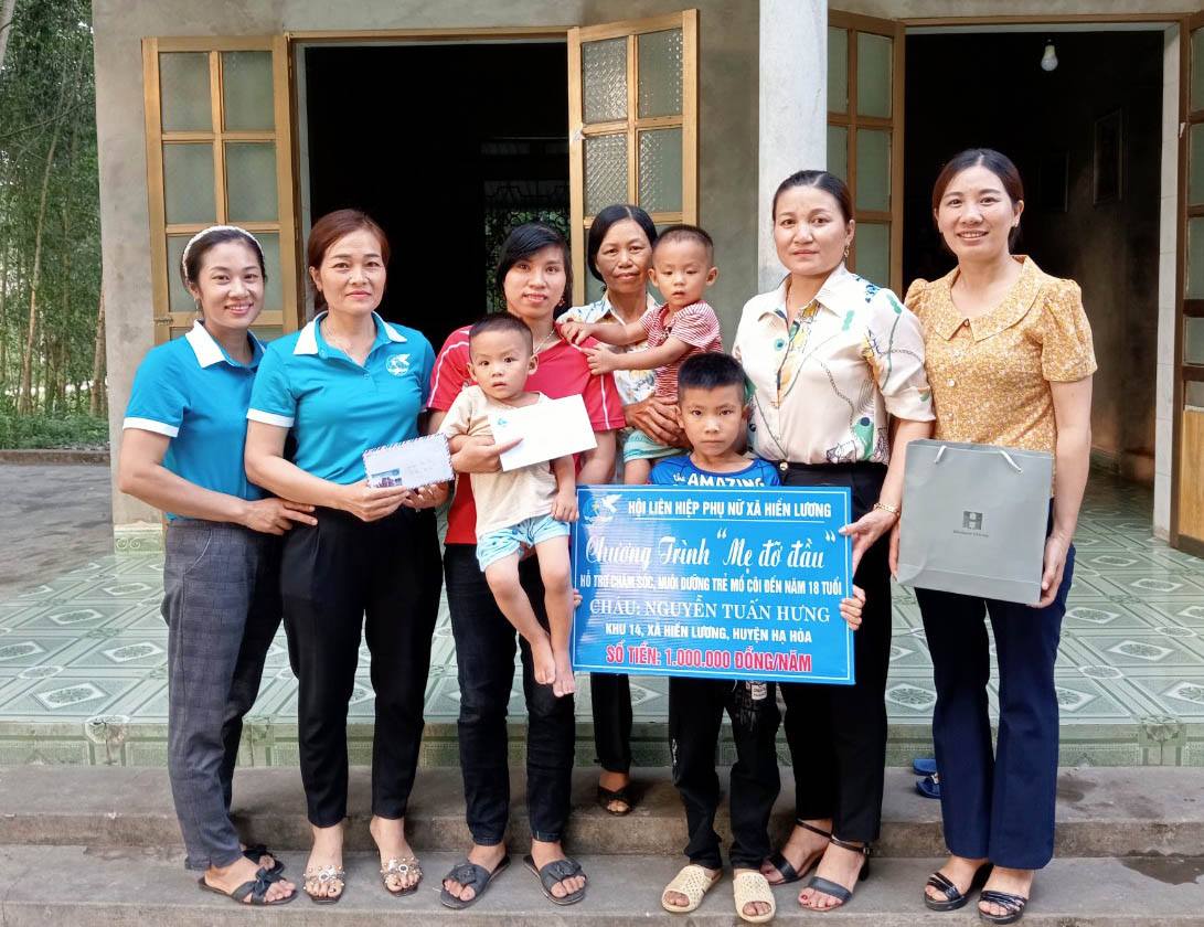 Phú Thọ: Hơn 1.800 trẻ mồ côi, có hoàn cảnh đặc biệt khó khăn được cán bộ, hội viên phụ nữ nhận đỡ đầu