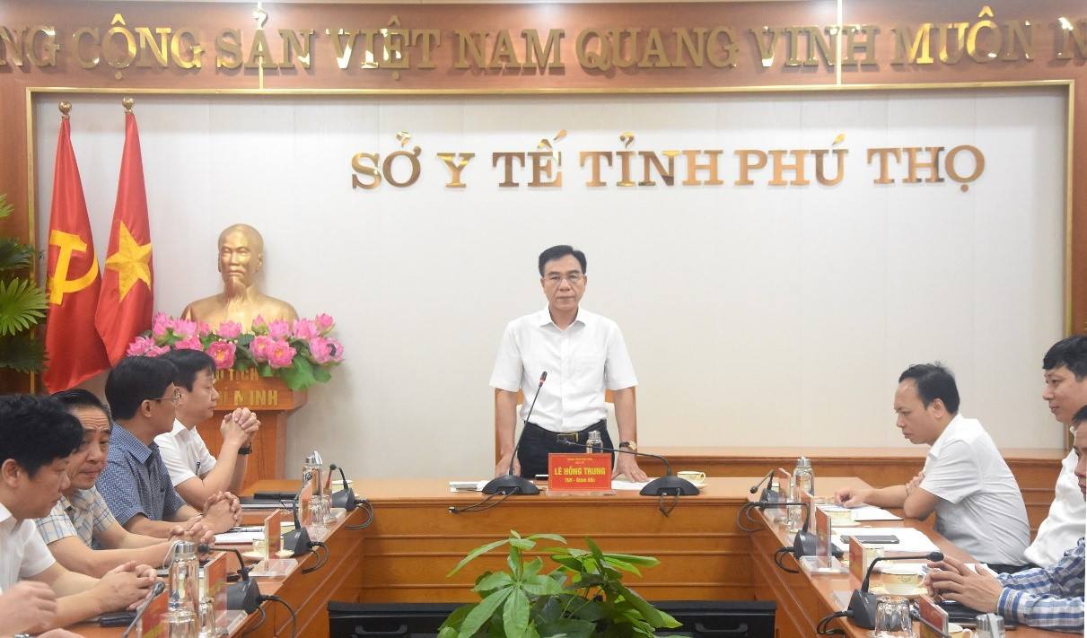 Sở Y tế tỉnh Phú Thọ triển khai nhiệm vụ ngay sau chính thức hợp nhất