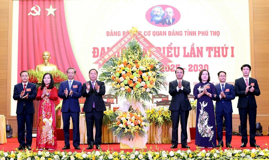 Đại hội đại biểu Đảng bộ các cơ quan Đảng tỉnh lần thứ I, nhiệm kỳ 2025 - 2030 thành công, tốt đẹp