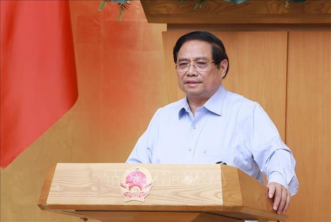 Thủ tướng Chính phủ Phạm Minh Chính chủ trì phiên họp Chính phủ thường kỳ tháng 7/2025