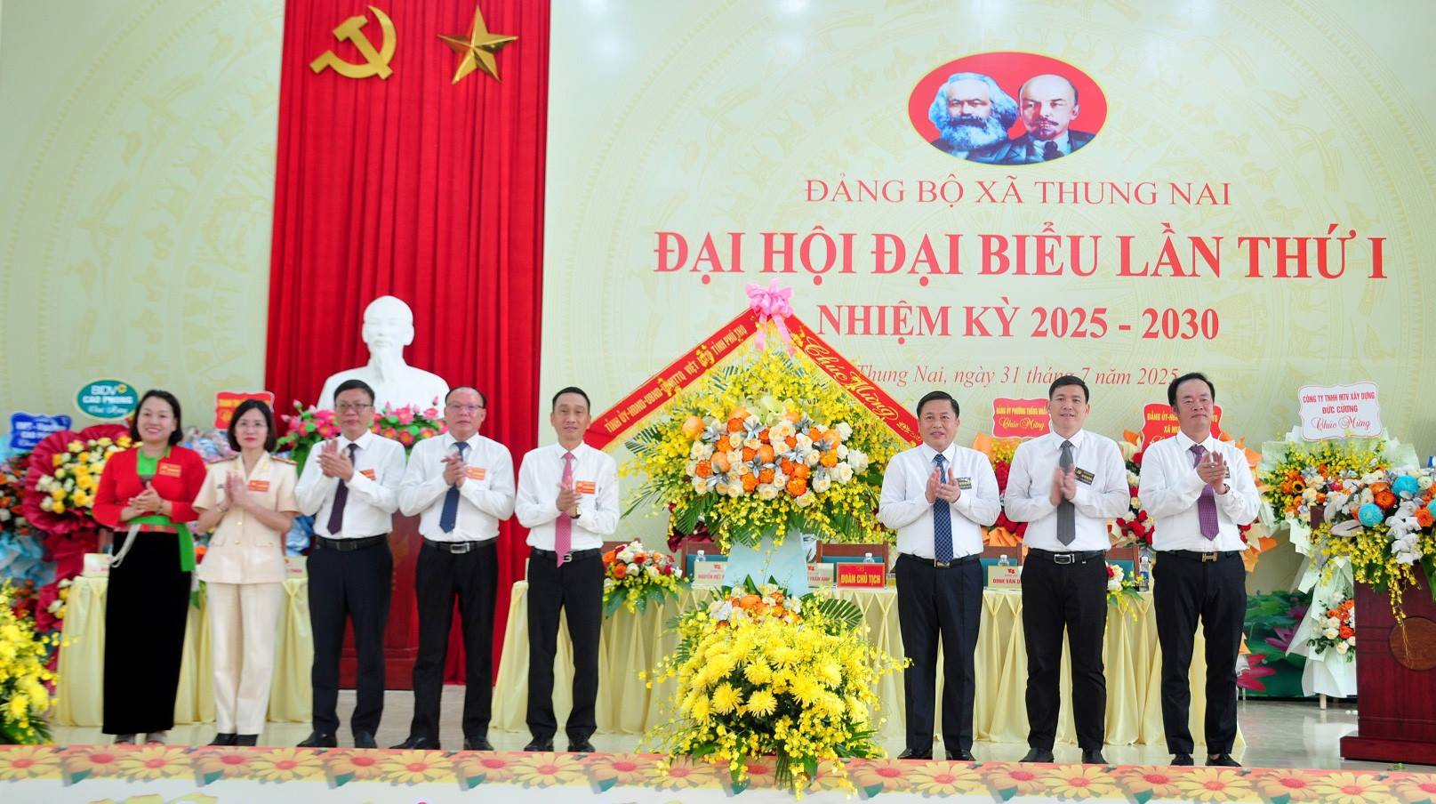 Đại hội đại biểu Đảng bộ xã Thung Nai, Hoàng An lần thứ Nhất, nhiệm kỳ 2025 - 2030