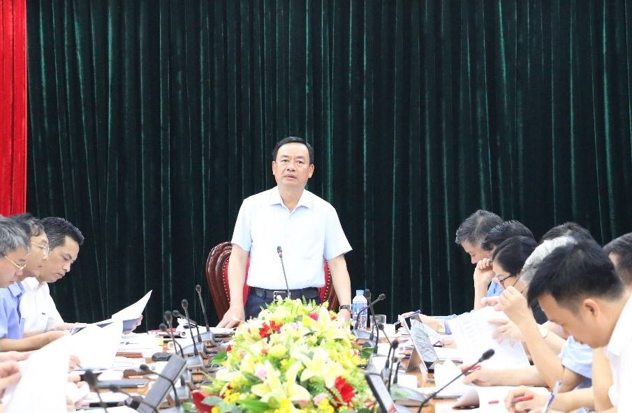 UBND tỉnh họp về công tác bàn giao Chủ đầu tư các dự án trên địa bàn tỉnh Hòa Bình cũ