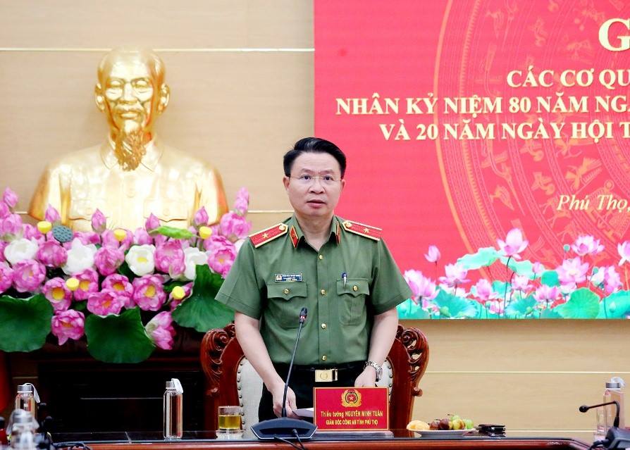 Công an tỉnh gặp mặt các cơ quan thông tấn báo chí nhân Kỷ niệm 80 năm ngày truyền thống Công an Nhân dân và 20 năm Ngày hội toàn dân bảo vệ an ninh Tổ quốc