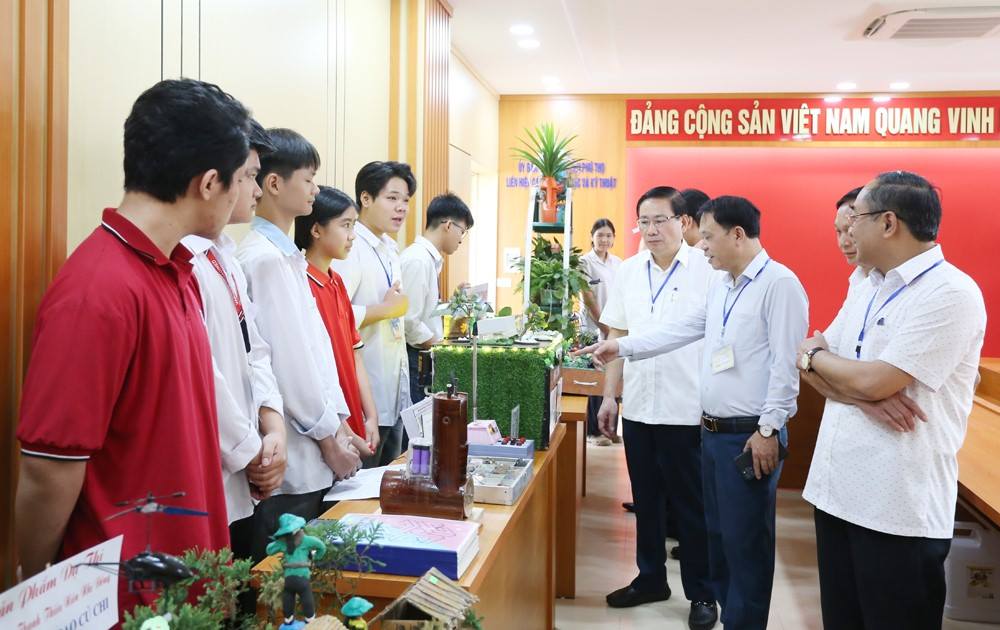 50 sản phẩm, mô hình xuất sắc lọt vào vòng chung khảo Cuộc thi Sáng tạo thanh thiếu niên, nhi đồng tỉnh Phú Thọ lần thứ 21 - năm 2025