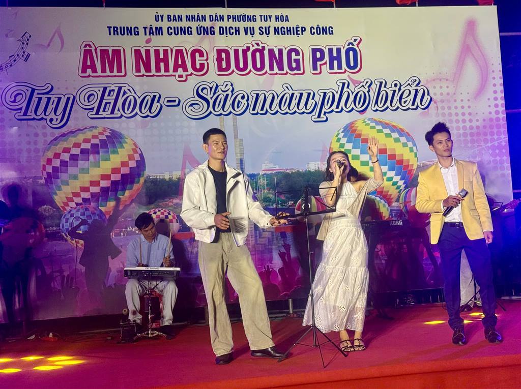 Chương trình Âm nhạc đường phố năm 2026 với chủ đề “Tuy Hòa - Sắc màu phố biển