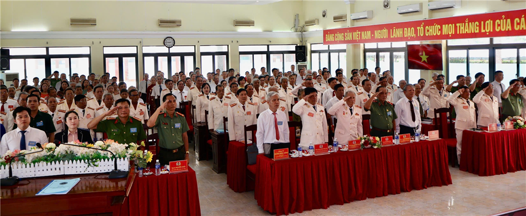 ĐẠI HỘI THÀNH LẬP HỘI CỰU CÔNG AN NHÂN DÂN PHƯỜNG TUY HÒA NHIỆM KỲ 2026 – 2031