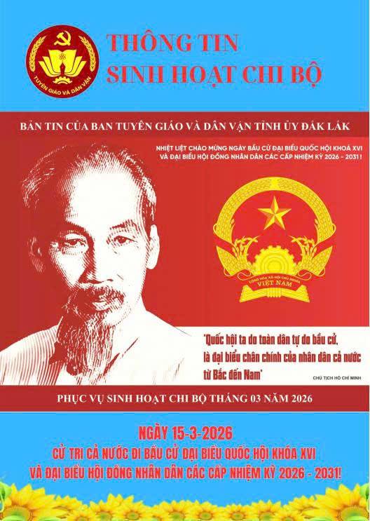Thông tin sinh hoạt chi bộ tháng 3/2026