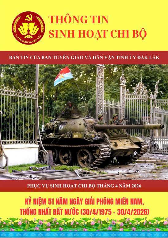 Thông tin sinh hoạt chi bộ tháng 4/2026
