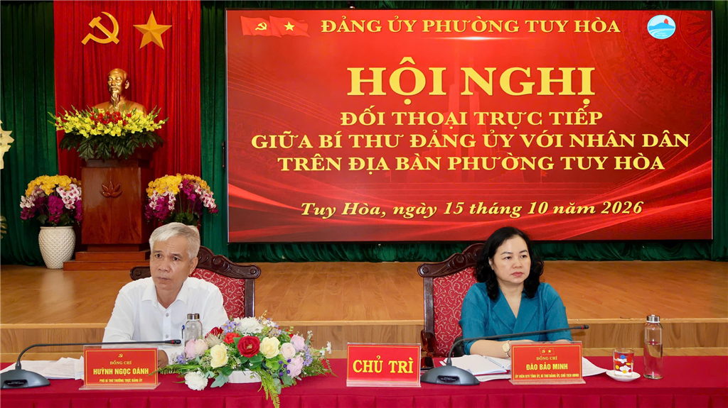 Hội nghị đối thoại trực tiếp giữa Bí thư Đảng ủy với Nhân dân năm 2026