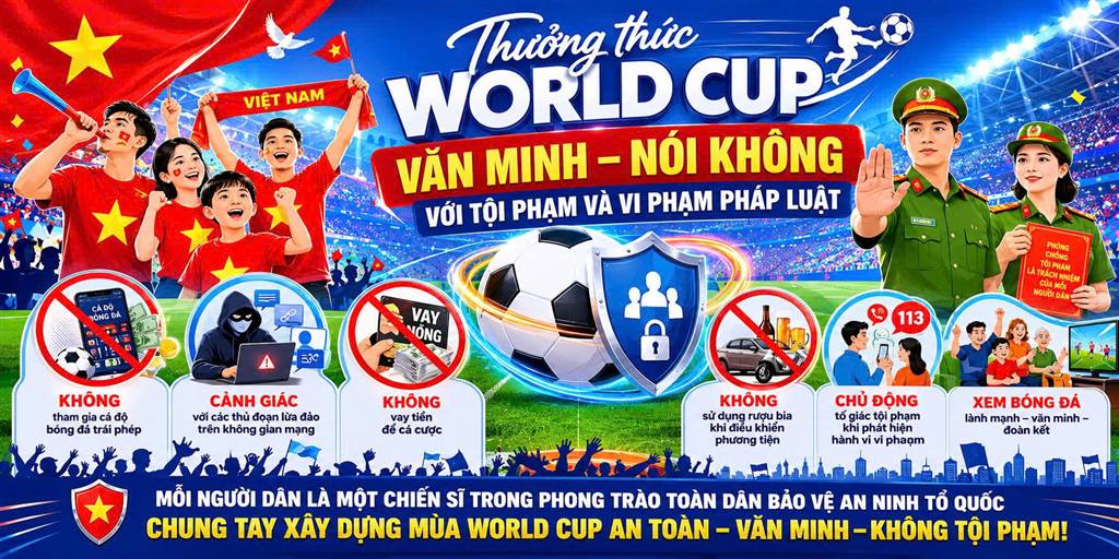 WORLD CUP RỰC LỬA – ĐỪNG ĐỂ CÁ ĐỘ ĐỐT CHÁY TƯƠNG LAI!