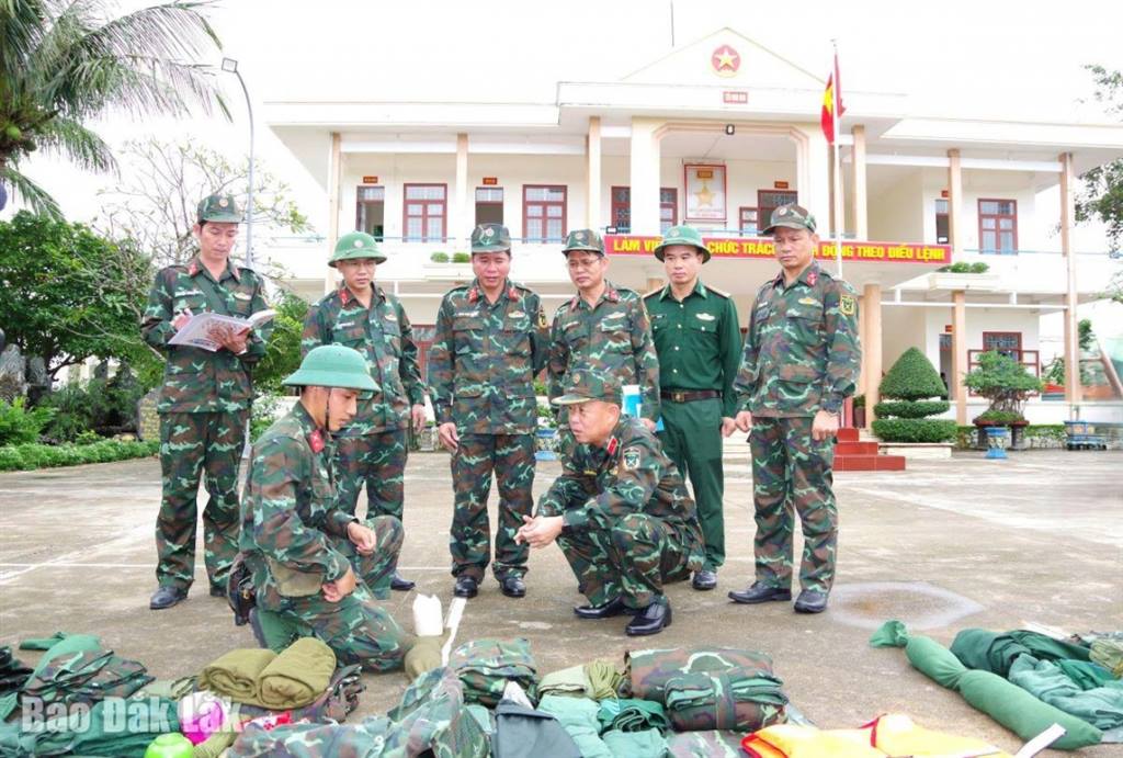 Quân khu 5 thành lập Sở chỉ huy phòng chống thiên tai, tìm kiếm cứu nạn tại Đắk Lắk