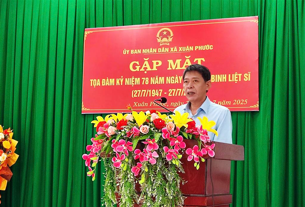 TỌA ĐÀM KỶ NIỆM 78 NĂM NGÀY THƯƠNG BINH - LIỆT SĨ (27/7/1947 – 27/7/2025)