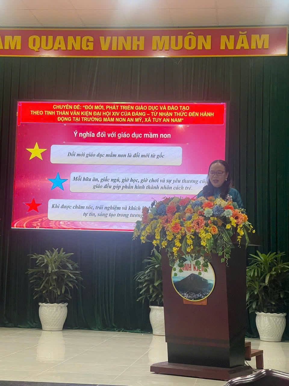 Đảng ủy xã Tuy An Nam tham gia Hội thi Báo cáo viên, tuyên truyền viên giỏi năm 2026 tuyên truyền Nghị quyết Đại hội XIV của Đảng và nghị quyết đại hội đảng bộ các cấp nhiệm kỳ 2025–2030.
