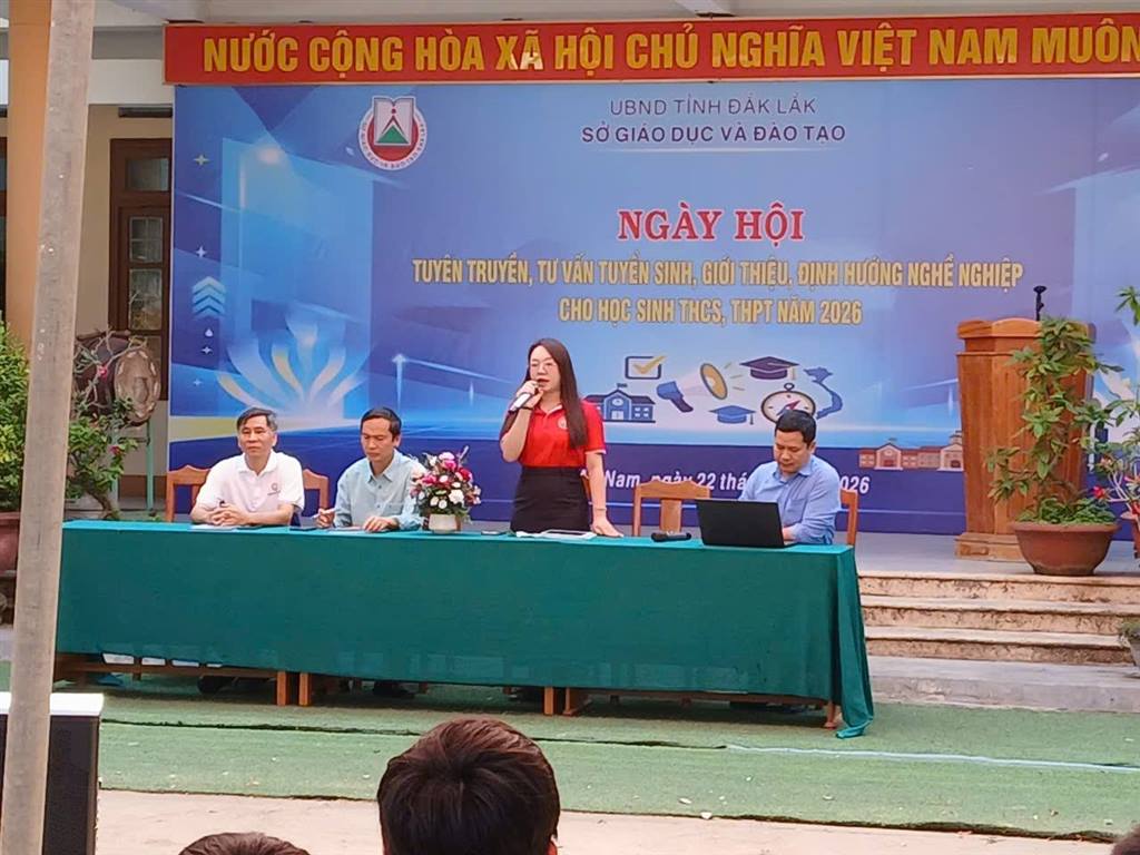 NGÀY HỘI TƯ VẤN TUYỂN SINH – ĐỊNH HƯỚNG NGHỀ NGHIỆP NĂM 2026