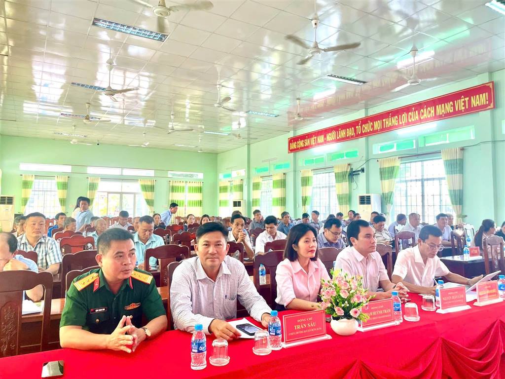 ỦY BAN MTTQ VIỆT NAM XÃ TUY AN NAM PHỐI HỢP TỔ CHỨC HỘI NGHỊ TIẾP XÚC CỬ TRI SAU KỲ HỌP THỨ HAI, HĐND TỈNH KHÓA XI, NHIỆM KỲ 2026 – 2031