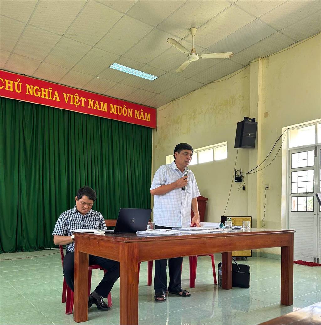 TỔ CHỨC ĐỐI THOẠI VỚI CÁC HỘ DÂN BỊ ẢNH HƯỞNG BỞI DỰ ÁN TUYẾN ĐƯỜNG BỘ VEN BIỂN