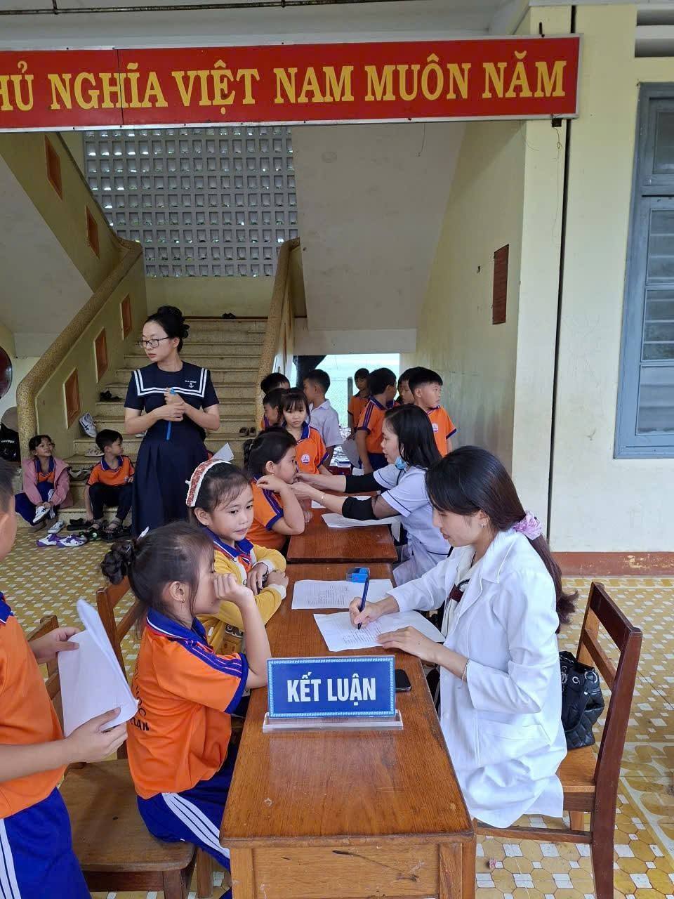 XÃ TUY AN  KHÁM SỨC KHỎE HỌC SINH ĐẦU NĂM HỌC 2026–2027