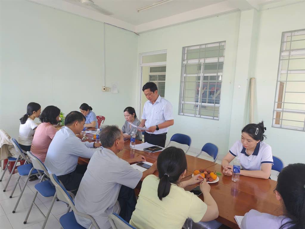 BAN VĂN HÓA – XÃ HỘI HĐND XÃ TUY AN BẮC GIÁM SÁT CHUYÊN ĐỀ CÔNG TÁC KHÁM, CHỮA BỆNH TẠI TRẠM Y TẾ XÃ
