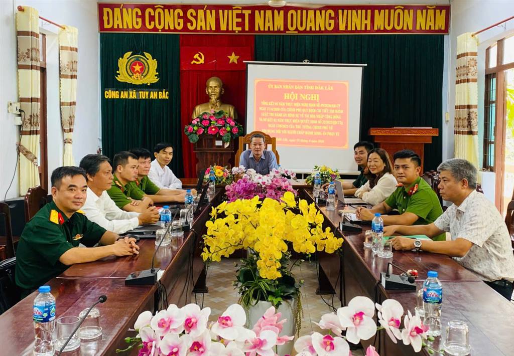 THAM DỰ HỘI NGHỊ TRỰC TUYẾN TỔNG KẾT 05 NĂM THỰC HIỆN NGHỊ ĐỊNH 49/2020/NĐ-CP VÀ SƠ KẾT 02 NĂM THỰC HIỆN NGHỊ QUYẾT 22/2023/QĐ-TTg