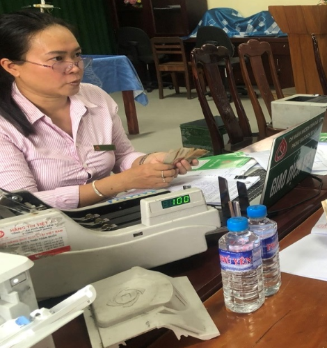 PHÒNG GIAO DỊCH NGÂN HÀNG CHÍNH SÁCH XÃ HỘI TUY AN TĂNG CƯỜNG GIẢI NGÂN NGUỒN VỐN TÍN DỤNG CHÍNH SÁCH  CHO NGƯỜI DÂN TẠI XÃ TUY AN BẮC