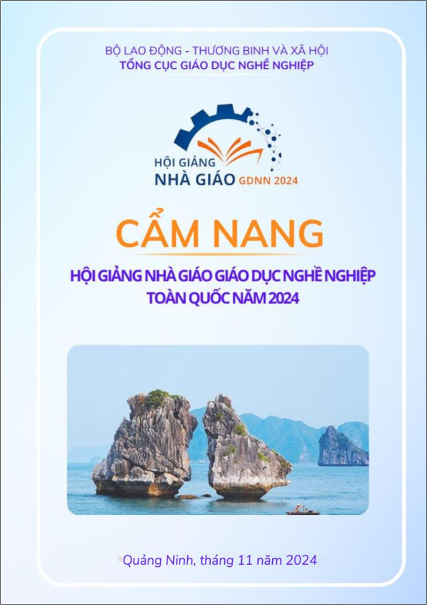 CẨM NANG HỘI GIẢNG