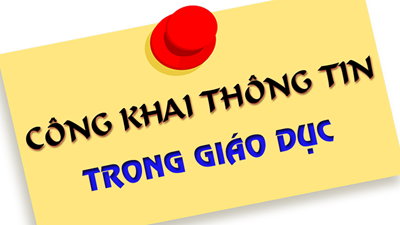 CÔNG KHAI CHẤT LƯỢNG GIÁO DỤC NĂM HỌC 2023-2024