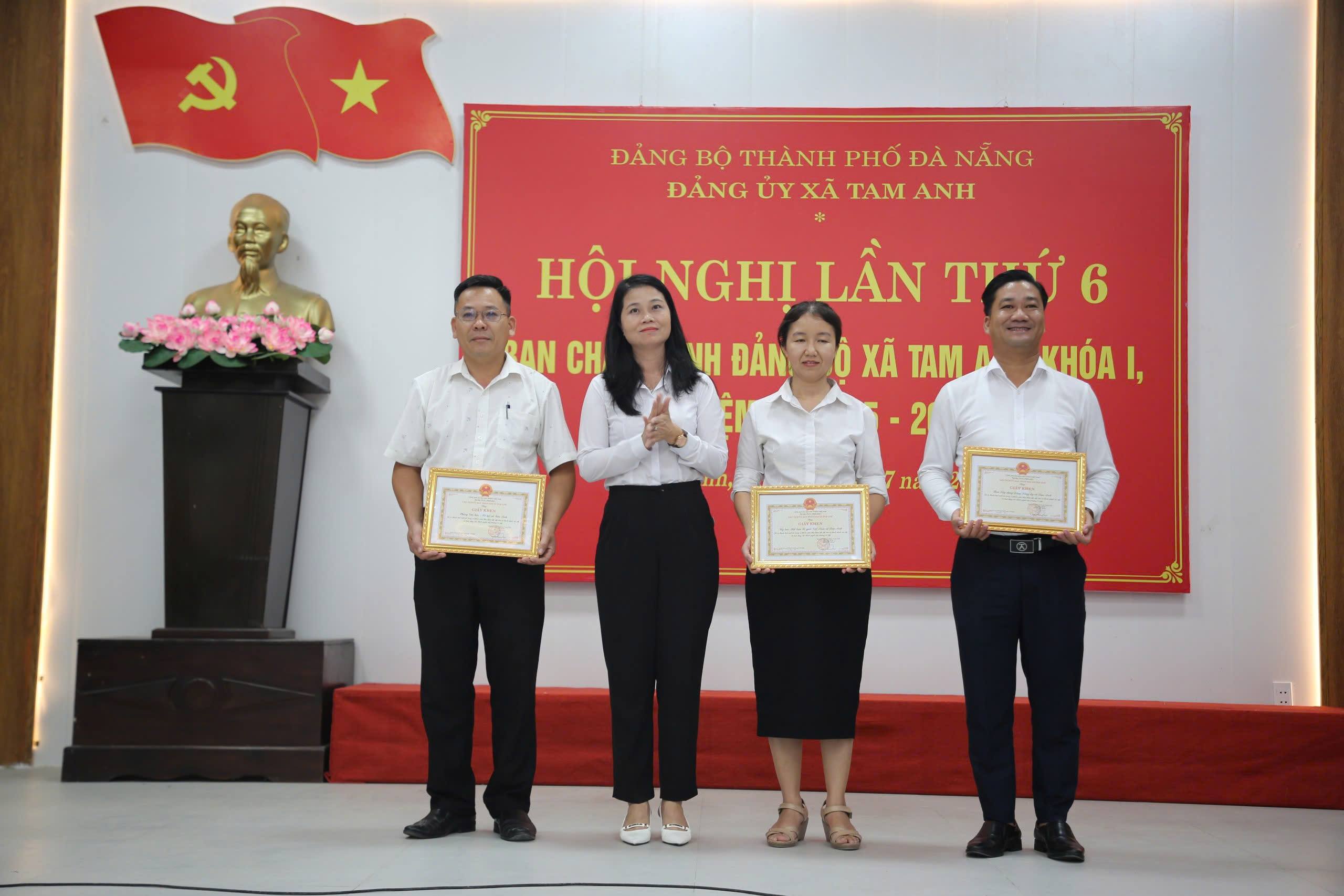 Đảng ủy xã Tam Anh tổ chức Hội nghị lần thứ 6 Ban Chấp hành Đảng bộ xã khóa I, nhiệm kỳ 2025-2030