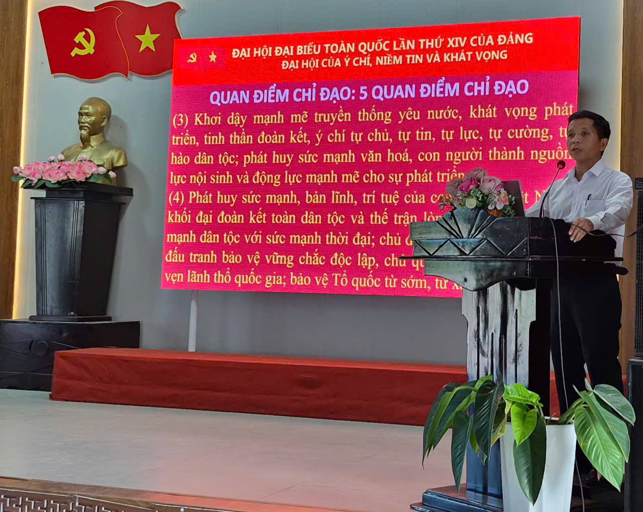 Xã Tam Anh tổ chức lớp bồi dưỡng chính trị hè năm 2026