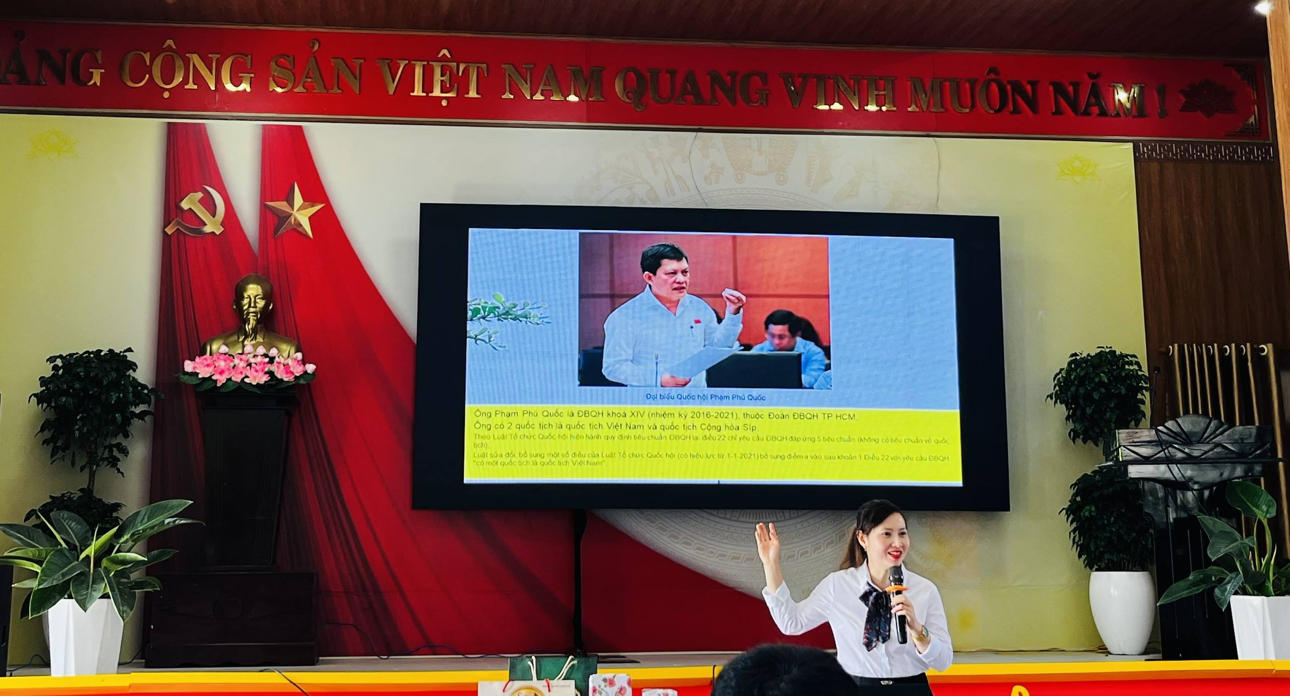 Xã Tam Anh đẩy mạnh tuyên truyền pháp luật về bầu cử