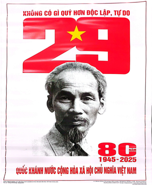 80 NĂM ĐỘC LẬP – TỰ DO CỦA DÂN TỘC !