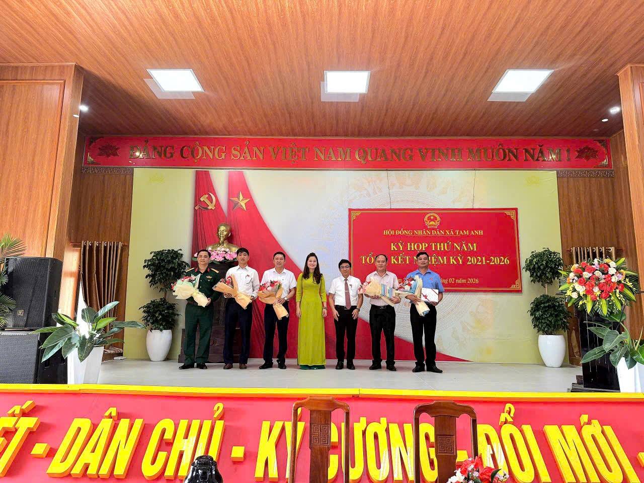 HĐND xã Tam Anh tổ chức Kỳ họp thứ năm khóa I, nhiệm kỳ 2021 – 2026