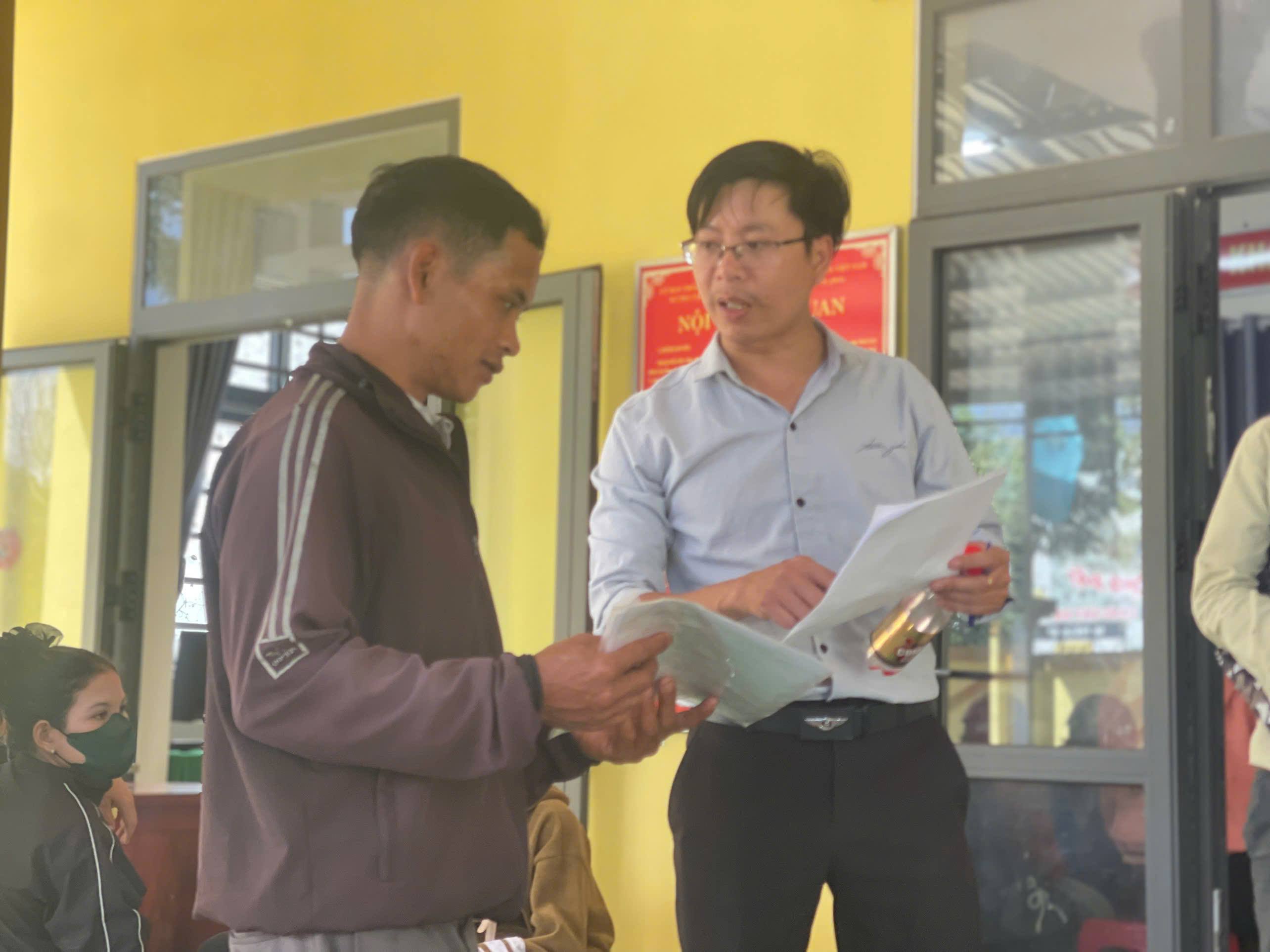 Trung tâm Phục vụ Hành chính công xã Trà Tập tiếp nhận, giải quyết Hồ sơ TTHC