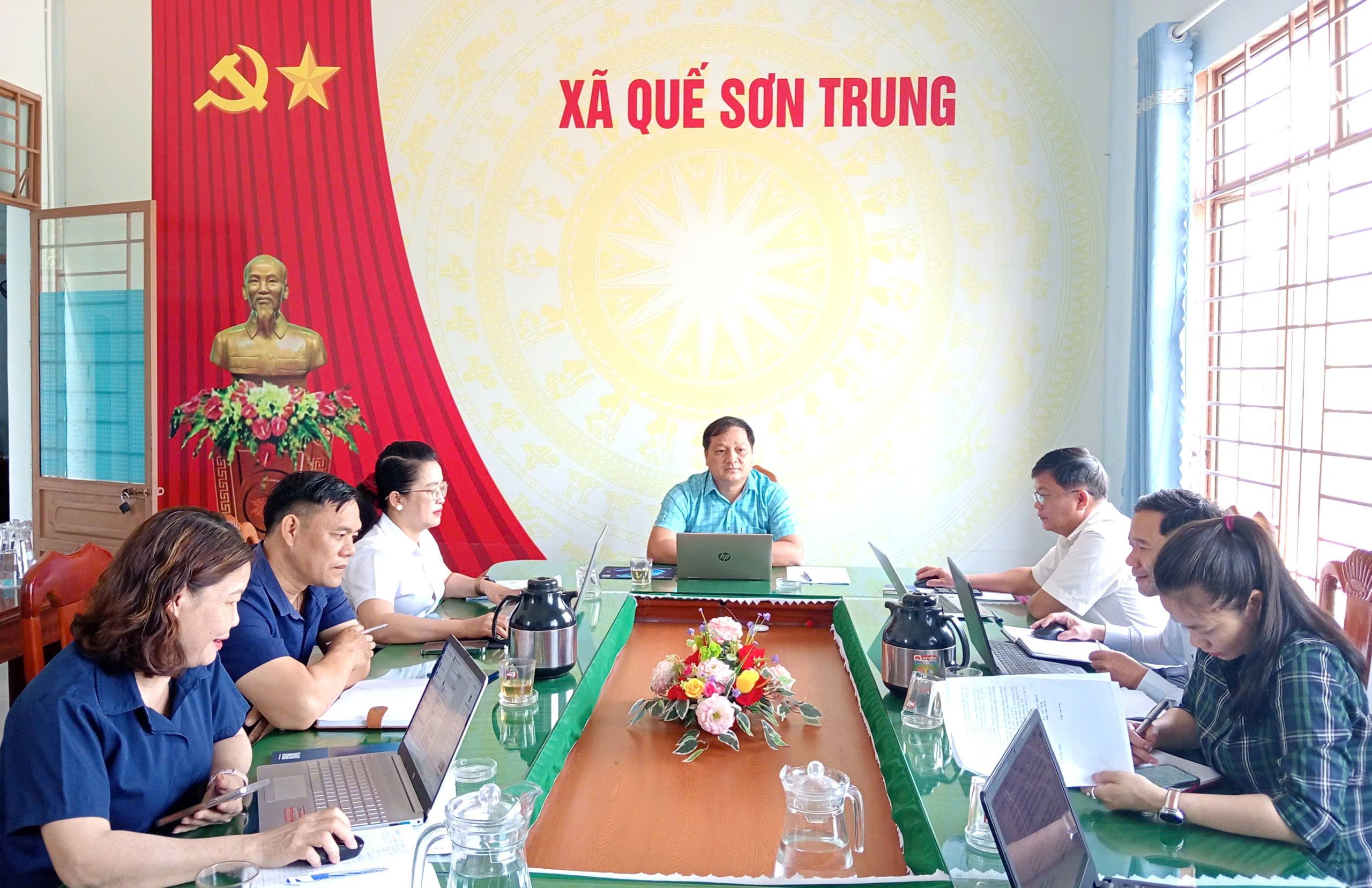 Thường trực HĐND xã Quế Sơn Trung tổ chức phiên họp thường kỳ tháng 3/2026.