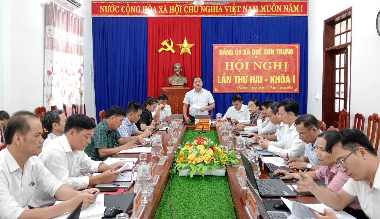 Đại hội đại biểu Đảng bộ xã Quế Sơn Trung sẽ diễn ra trong 2 ngày 23 và 24/7/2025