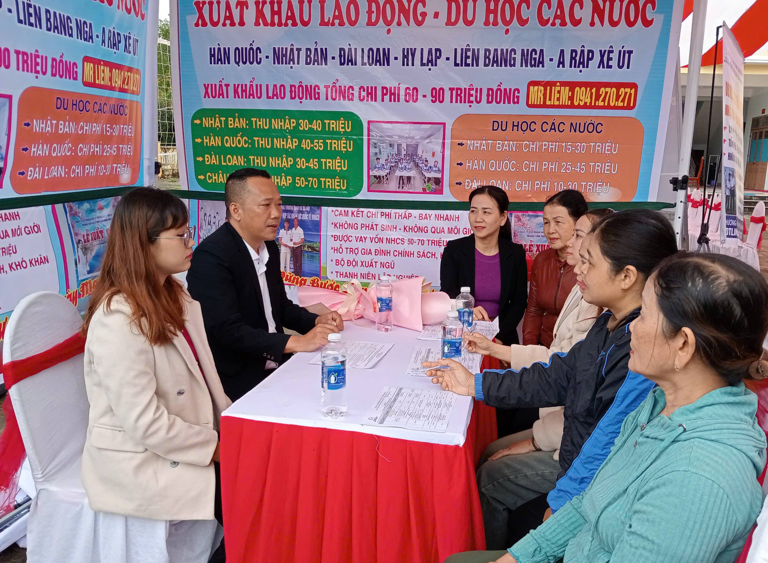 XÃ QUẾ SƠN TRUNG TỔ CHỨC SÀN GIAO DỊCH VIỆC LÀM NĂM 2025.