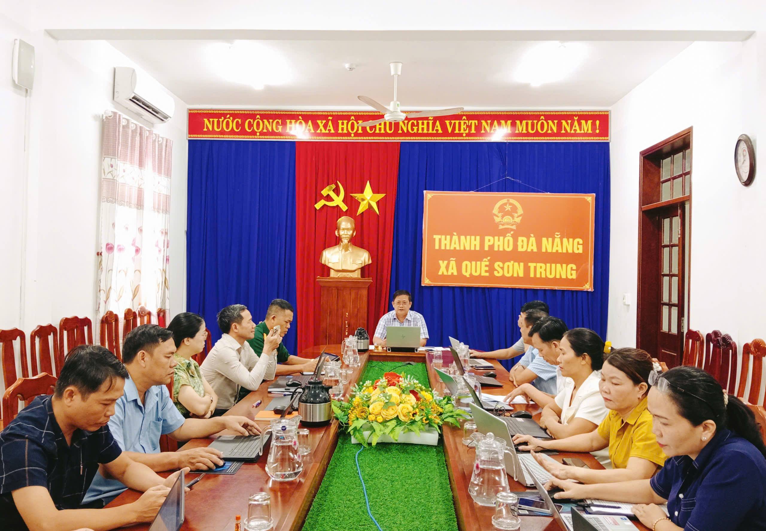 Quế Sơn Trung đánh giá tình hình phát triển KT-XH, bảo đảm ANQP tháng 10, triển khai nhiệm vụ tháng 11/2026