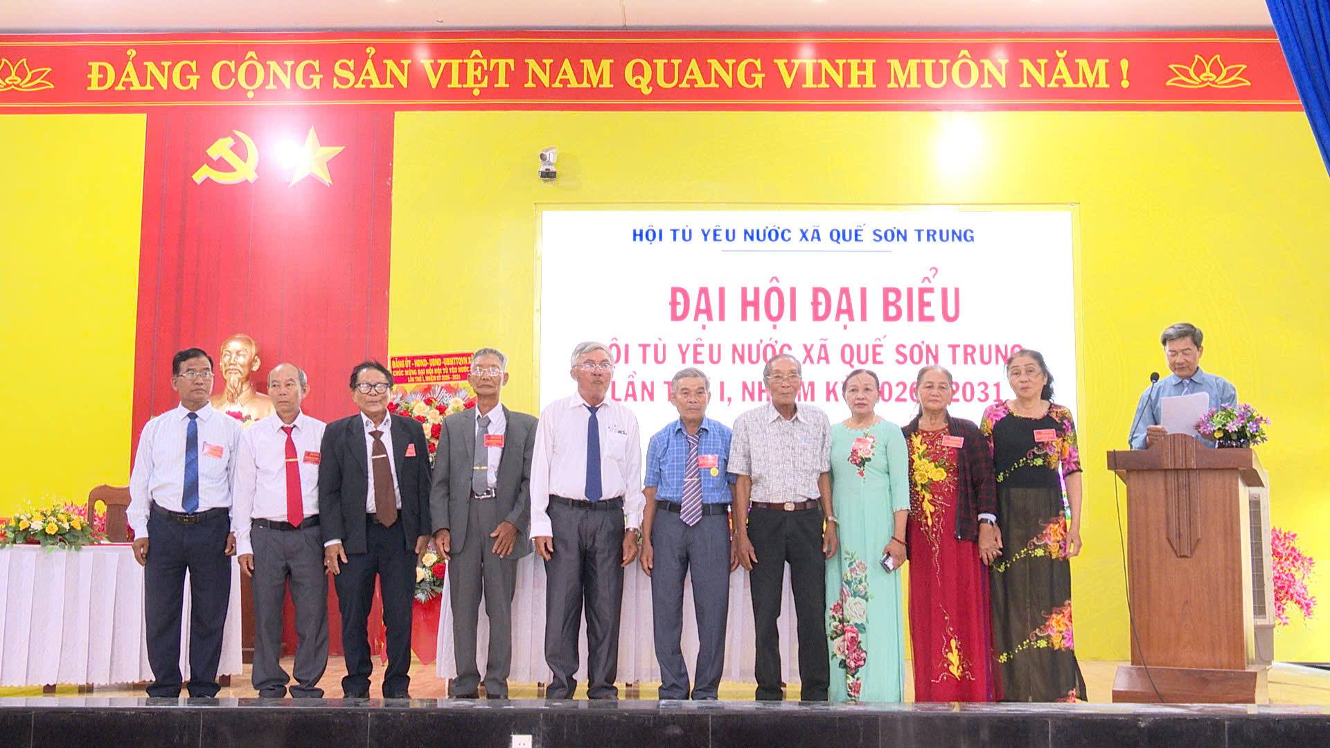 Hội Tù Yêu nước xã Quế Sơn Trung tổ chức Đại hội lần thứ I, nhiệm kỳ 2026 - 2031.