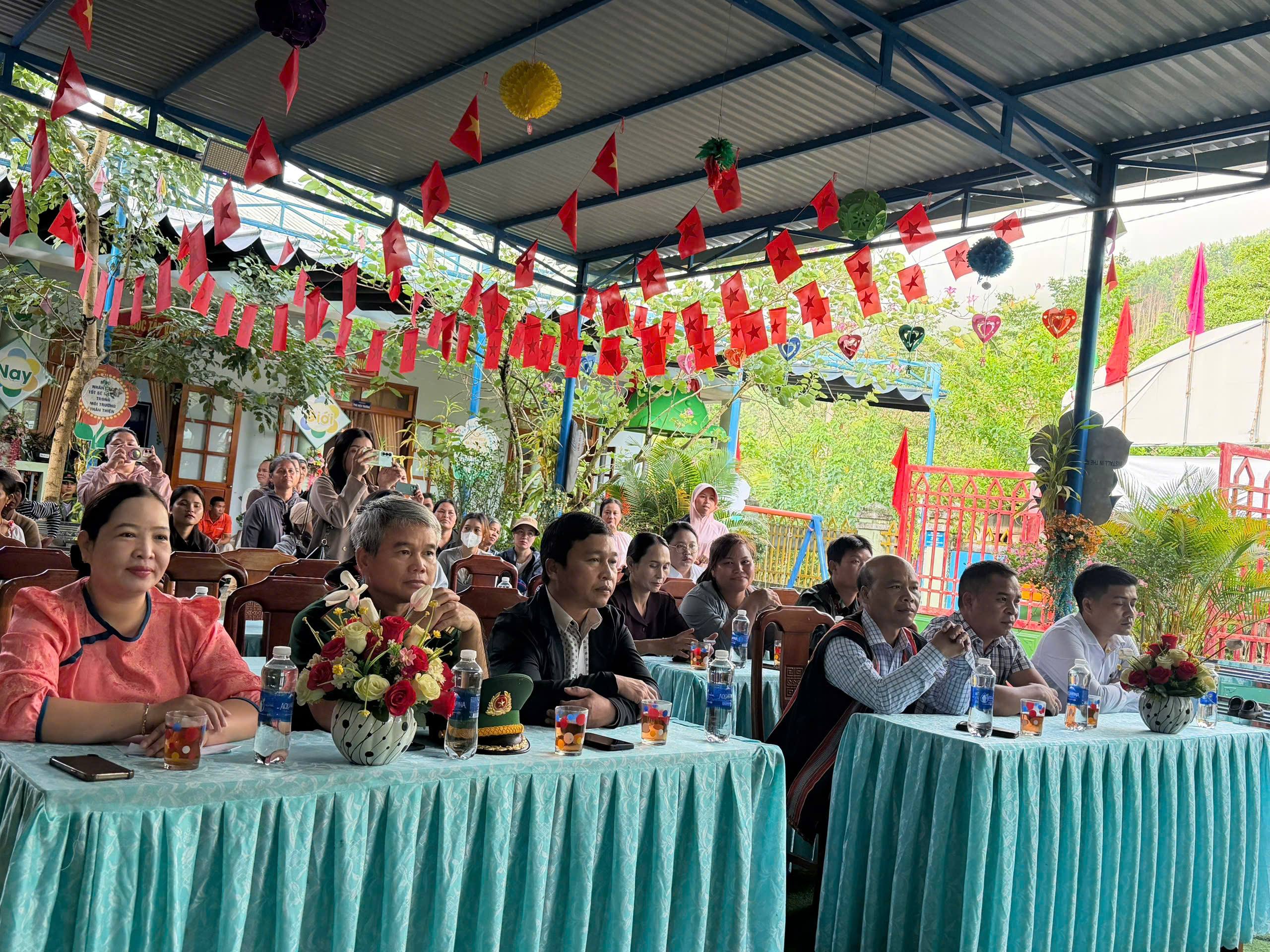 KHAI GIẢNG NĂM HỌC MỚI TẠI TRƯỜNG MẦM NON XÃ ĐẮC PRING