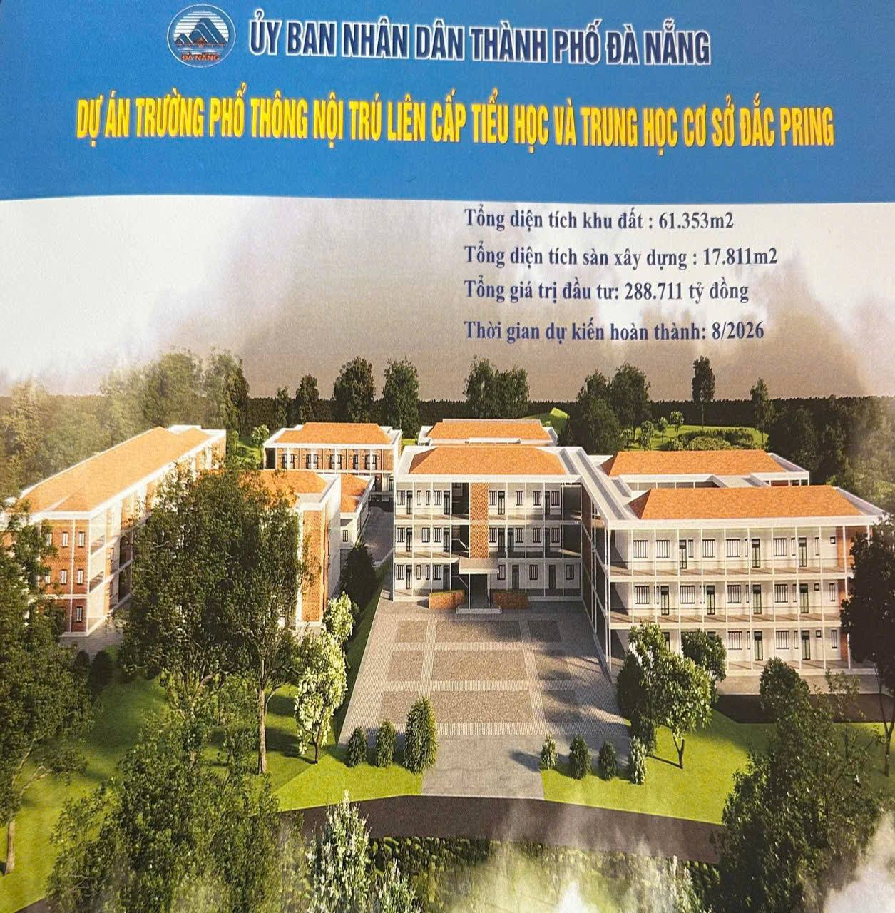 Lễ khởi công dự án Trường Phổ thông nội trú liên cấp Tiểu học và Trung học cơ sở Đắc Pring