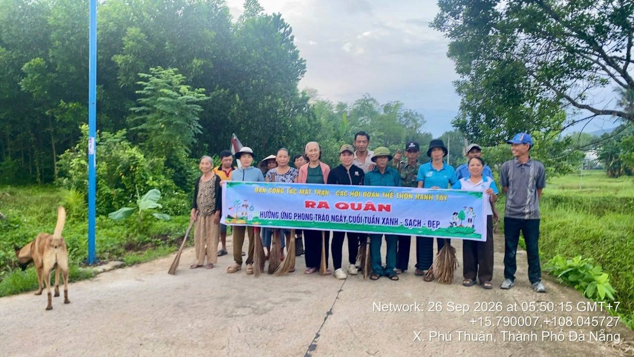 HƯỞNG ỨNG CHIẾN DỊCH LÀM CHO THẾ GIỚI SẠCH HƠN NĂM 2026